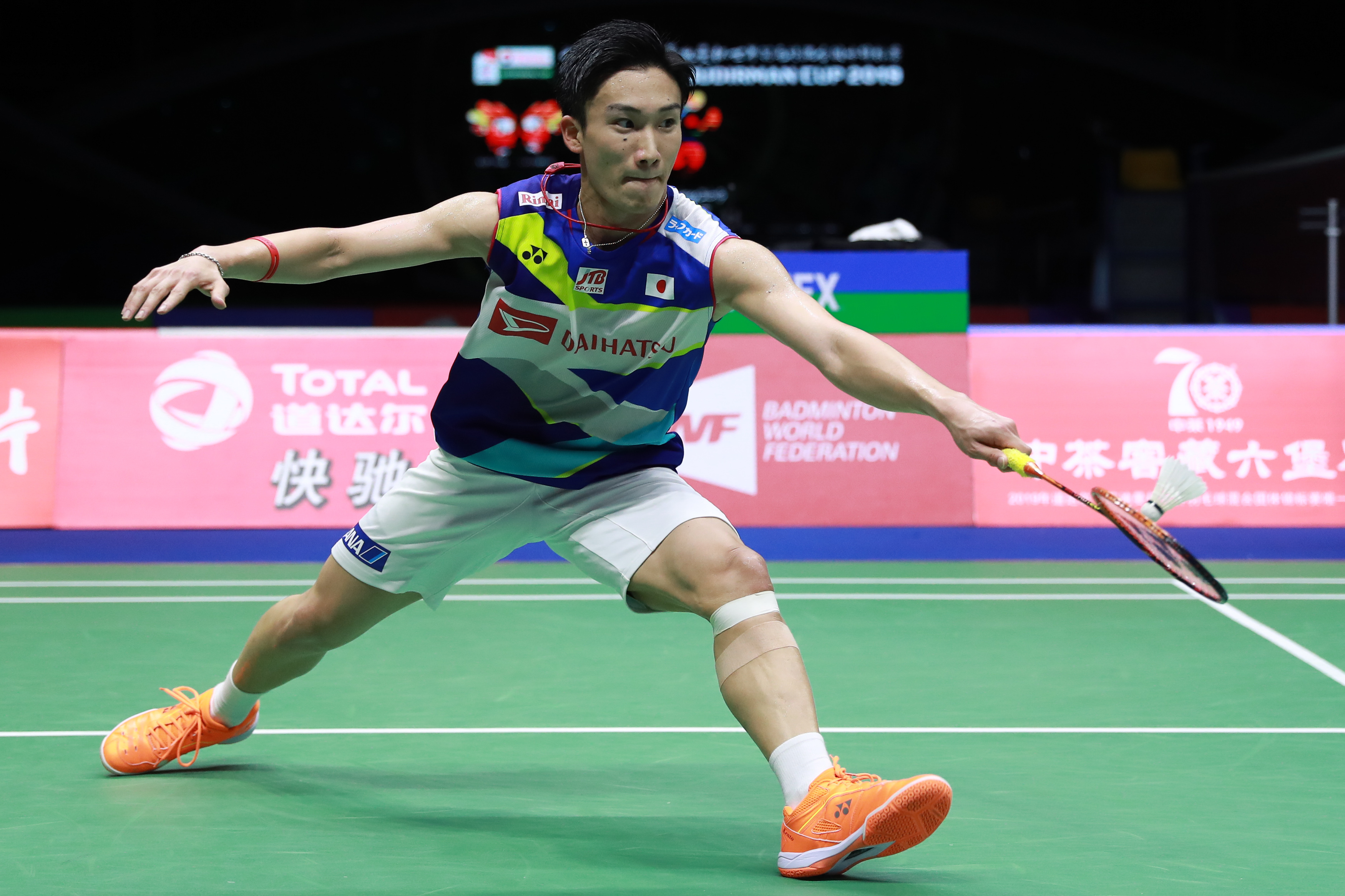 印度队鏖战马来西亚队，桃田贤斗带队取胜